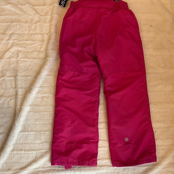 Gusti Kids Pink Snow Pants size youth 10 (large) in hot pink - Picture 7 of 14